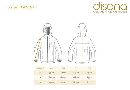 NEW! Disana Women's Sporty Jacket - Organic Merino Wool with Hood - Nature's Wild Child