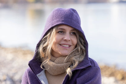 NEW! Disana Women's Sporty Jacket - Organic Merino Wool with Hood - Nature's Wild Child