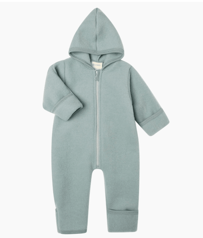 NEW! Engel - Organic Merino Wool Fleece Zip Bunting - Nature's Wild Child