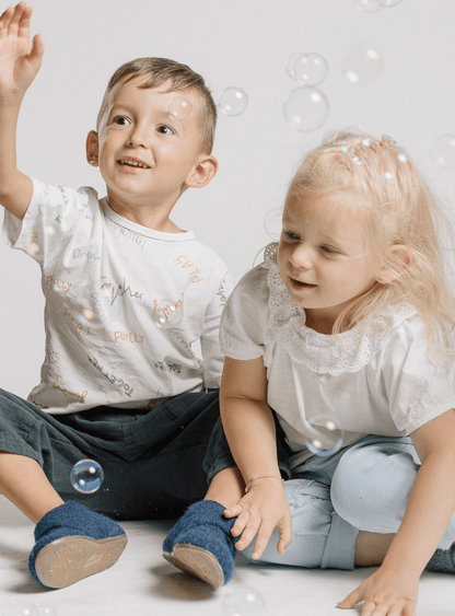 NEW! Kitz - Pichler Boiled Wool Slipper - Toddler & Kids - 3 Colors - Nature's Wild Child