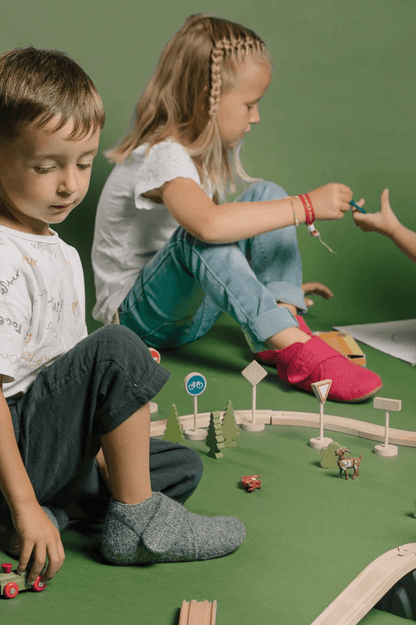 NEW! Kitz - Pichler Boiled Wool Slipper - Toddler & Kids - 3 Colors - Nature's Wild Child