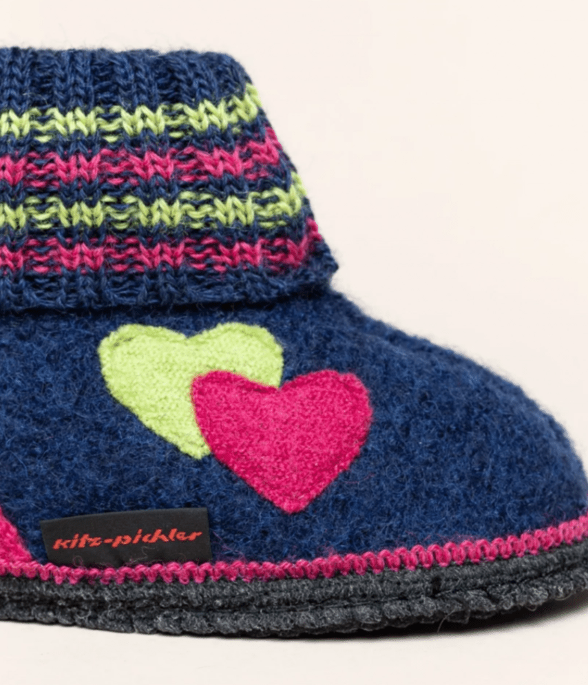 NEW! Kitz-Pichler Boiled Wool Slipper - Toddler & Kids - Nature's Wild Child
