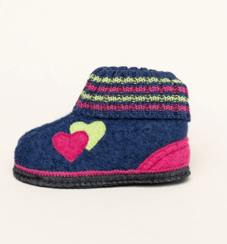 NEW! Kitz-Pichler Boiled Wool Slipper - Toddler & Kids - Nature's Wild Child
