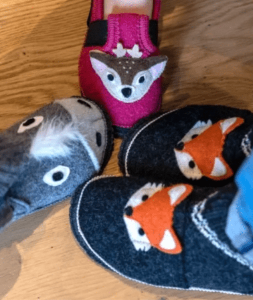 NEW! Kitz-Pichler Boiled Wool Slipper - Toddler & Kids - Nature's Wild Child