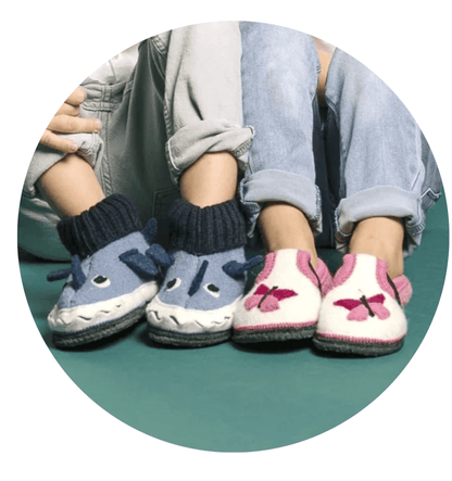 NEW! Kitz-Pichler Boiled Wool Slipper - Toddler & Kids - Nature's Wild Child