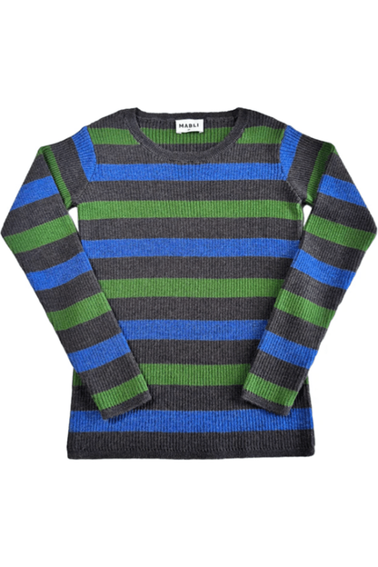 NEW! Mabli - Merino Long Sleeve Baby and Kids Knit Top - Nature's Wild Child