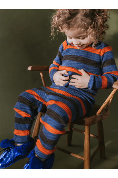 NEW! Mabli - Merino Long Sleeve Baby and Kids Knit Top - Nature's Wild Child