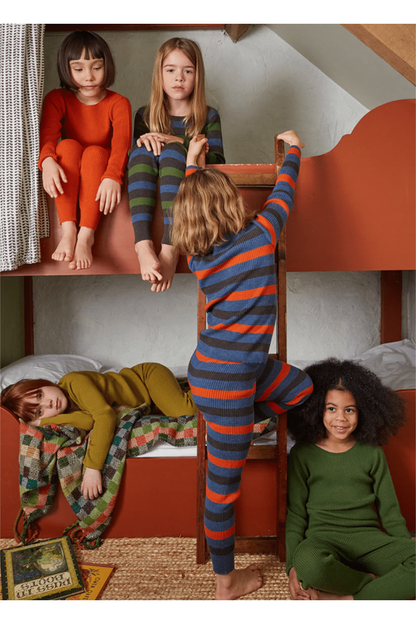 NEW! Mabli - Merino Long Sleeve Baby and Kids Knit Top - Nature's Wild Child