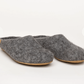 NEW! Magic Felt - Rare Wool Slippers - Boiled Wool & Leather (4 colors) - Nature's Wild Child