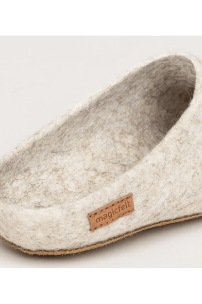 NEW! Magic Felt - Rare Wool Slippers - Boiled Wool & Leather (4 colors) - Nature's Wild Child