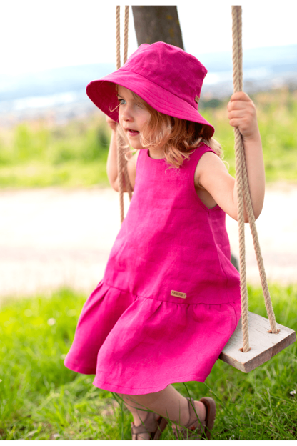NEW! Organic Cotton Bucket Sun Hat - Toddler and Kids - Nature's Wild Child