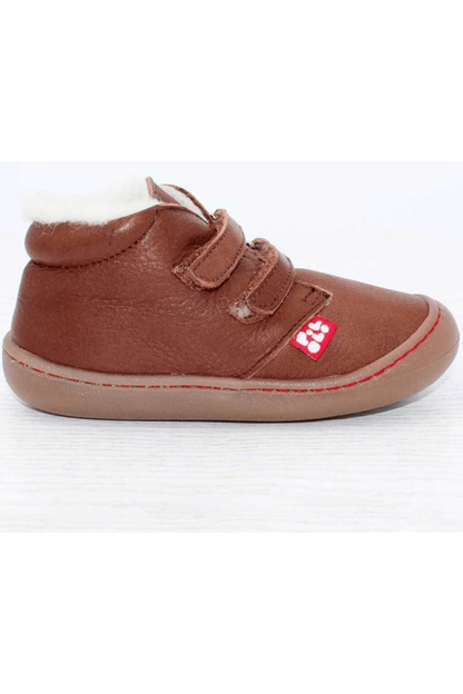 NEW! Pololo - Nino - Organic Wool Lined - Leather Vecro - Baby & Toddler Shoes - Nature's Wild Child