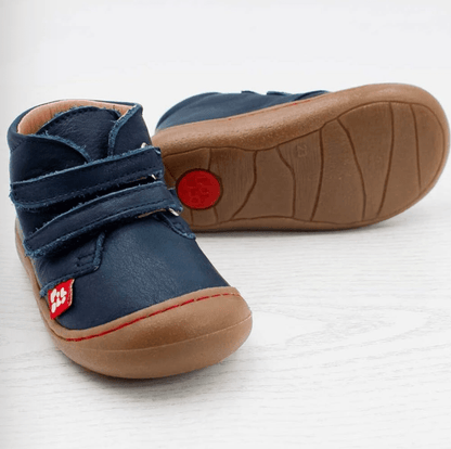 NEW! Pololo - Nino - Organic Wool Lined - Leather Vecro - Baby & Toddler Shoes - Nature's Wild Child