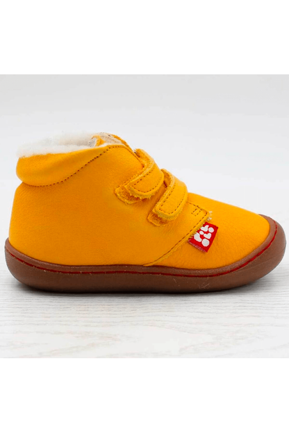 NEW! Pololo - Nino - Organic Wool Lined - Leather Vecro - Baby & Toddler Shoes - Nature's Wild Child