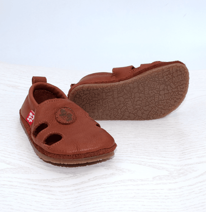 NEW! Pololo - Vegetable Tanned Leather - Barefoot Sandal - Baby & Kids (3 colors) - Nature's Wild Child