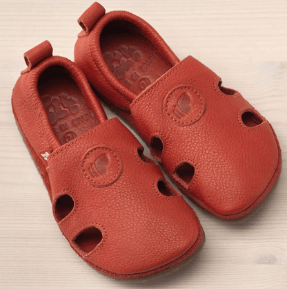 NEW! Pololo - Vegetable Tanned Leather - Barefoot Sandal - Baby & Kids (3 colors) - Nature's Wild Child