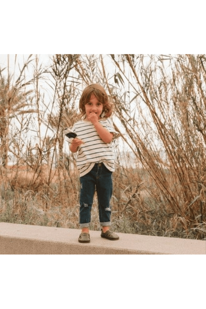 NEW! Pololo - Vegetable Tanned Leather - Barefoot Sandal - Baby & Kids (3 colors) - Nature's Wild Child