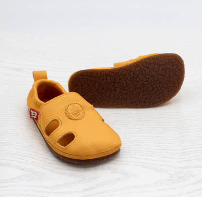 NEW! Pololo - Vegetable Tanned Leather - Barefoot Sandal - Baby & Kids (3 colors) - Nature's Wild Child