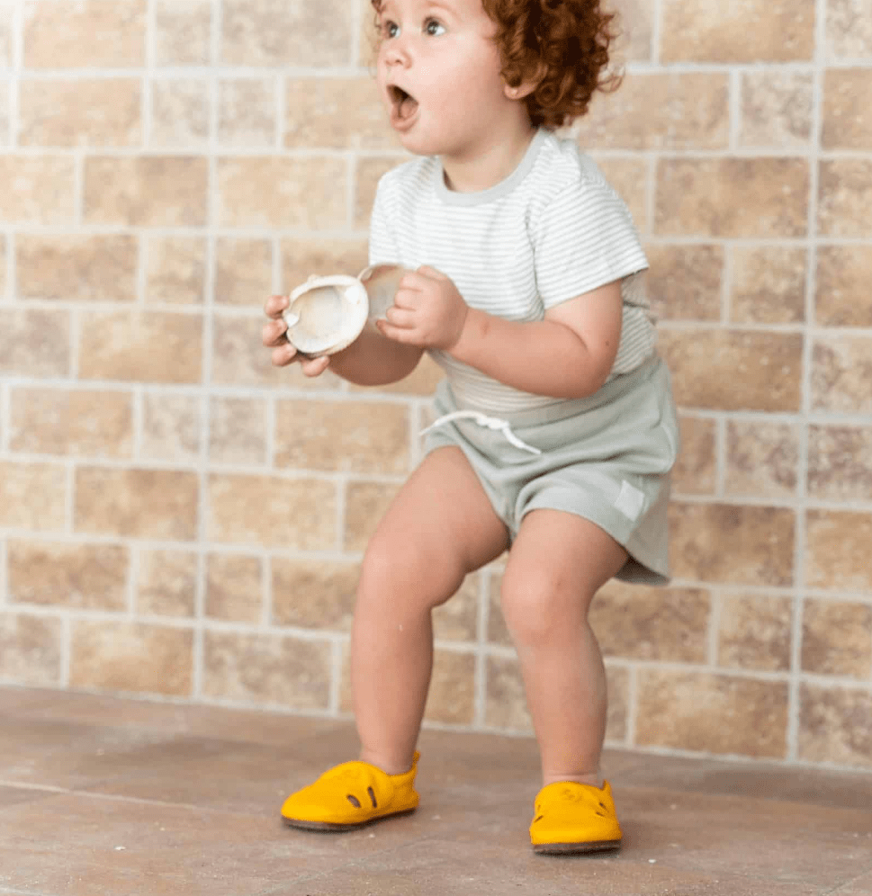 NEW! Pololo - Vegetable Tanned Leather - Barefoot Sandal - Baby & Kids (3 colors) - Nature's Wild Child