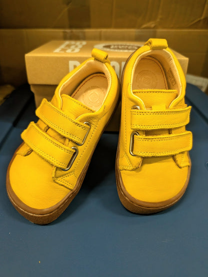 NEW! Pololo - Vegetable Tanned Leather - Barefoot Velcro Shoe - Baby & Kids (4 colors) - Nature's Wild Child