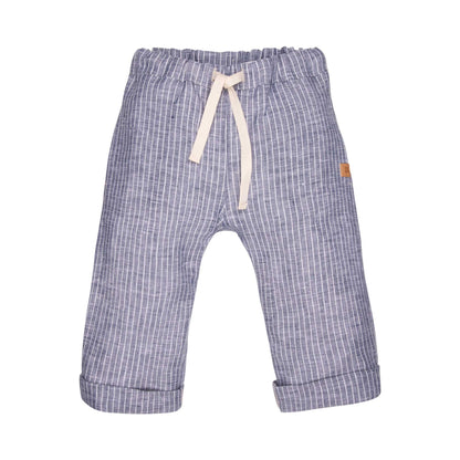 NEW! Pure Pure - European Linen Kids Pant - Stripes (3 colors) - Nature's Wild Child