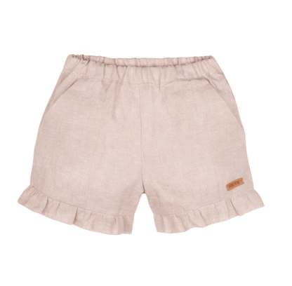 NEW! Pure Pure - Linen Ruffle Shorts - Baby & Kids - Nature's Wild Child