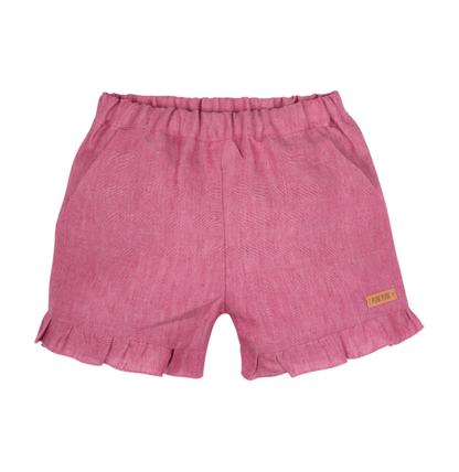 NEW! Pure Pure - Linen Ruffle Shorts - Baby & Kids - Nature's Wild Child
