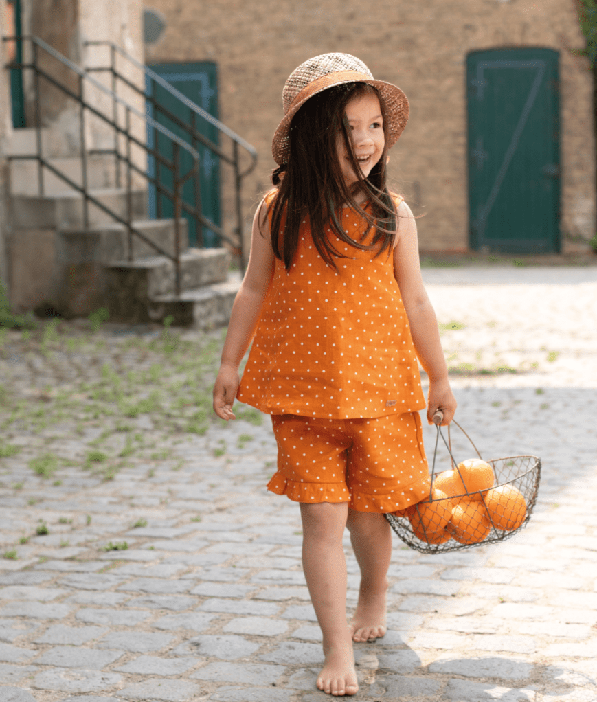 NEW! Pure Pure - Linen Ruffle Shorts - Baby & Kids - Nature's Wild Child