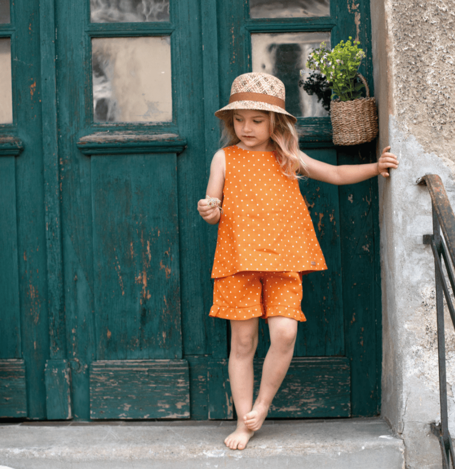 NEW! Pure Pure - Linen Ruffle Shorts - Baby & Kids - Nature's Wild Child