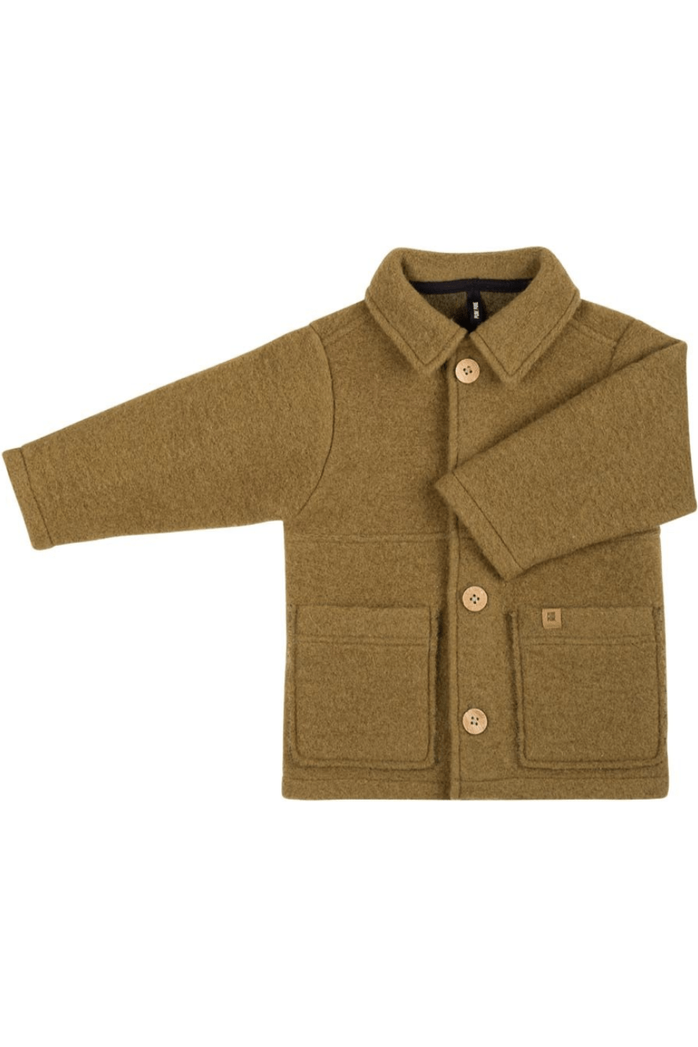 NEW! Pure Pure - Organic Boiled Wool Outdoor Shirt - Kids - Nature's Wild Child