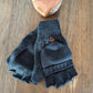 NEW! Pure Pure - Organic Merino Fingerless Mittens - Adults - Nature's Wild Child