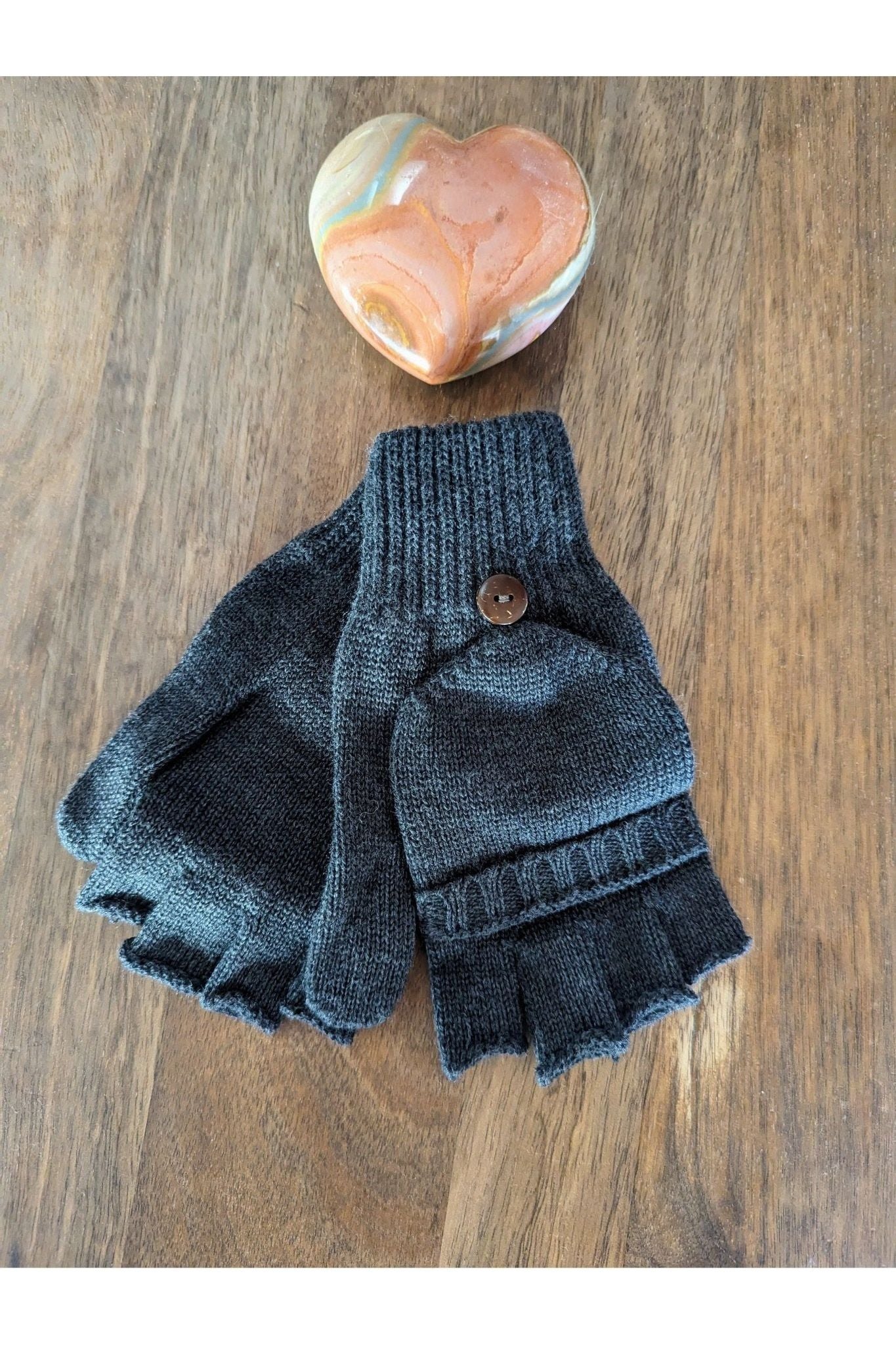 NEW! Pure Pure - Organic Merino Fingerless Mittens - Adults - Nature's Wild Child