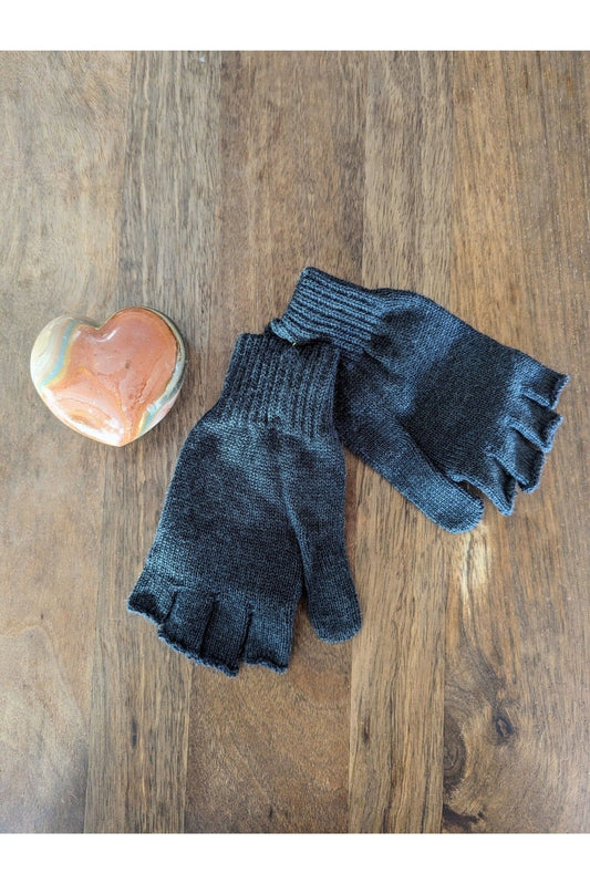 NEW! Pure Pure - Organic Merino Fingerless Mittens - Adults - Nature's Wild Child