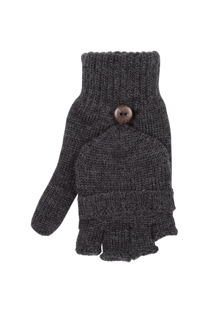 NEW! Pure Pure - Organic Merino Fingerless Mittens - Adults - Nature's Wild Child