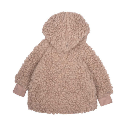 NEW! Pure Pure - Organic Wool and Tencel Plush Kids Coat - Nature's Wild Child
