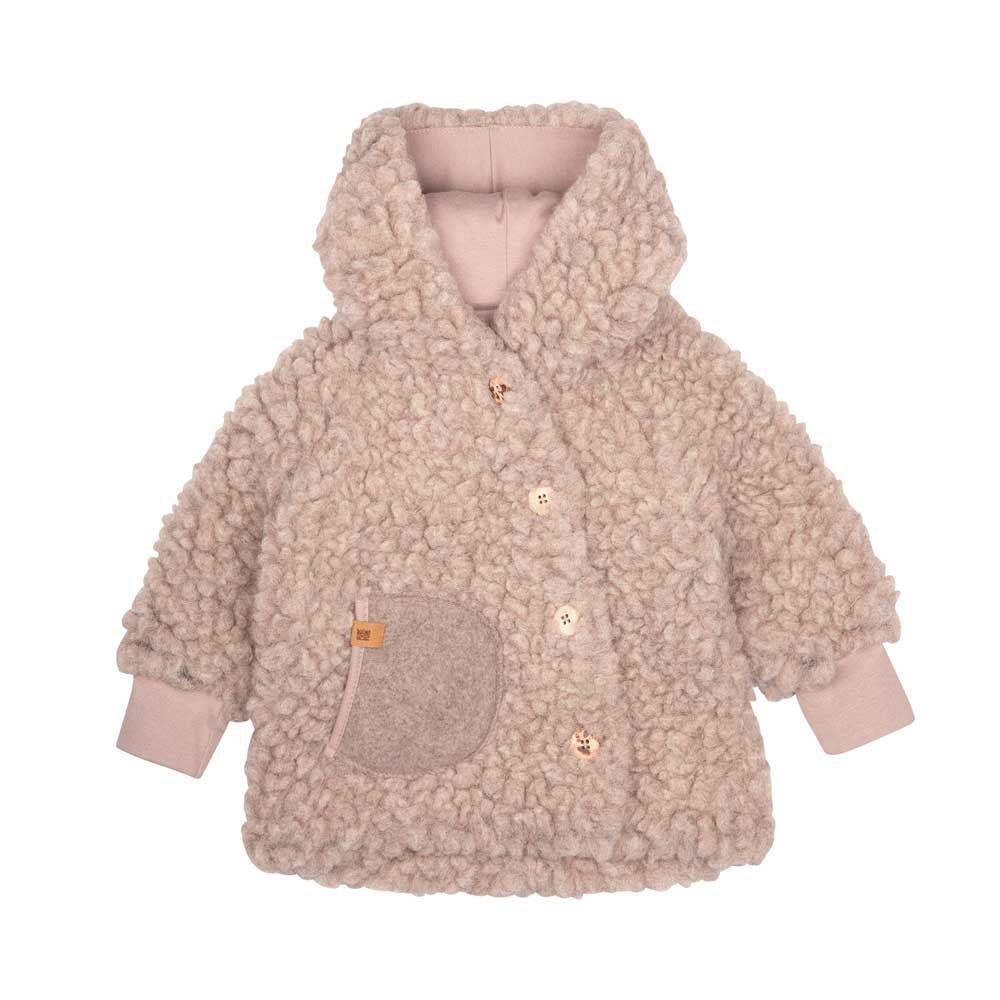 NEW! Pure Pure - Organic Wool and Tencel Plush Kids Coat - Nature's Wild Child