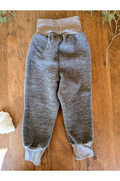 NEW! Pure Pure - Organic Wool Fleece Toddler and Little Kids Pants - Nature's Wild Child
