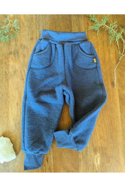 NEW! Pure Pure - Organic Wool Fleece Toddler and Little Kids Pants - Nature's Wild Child