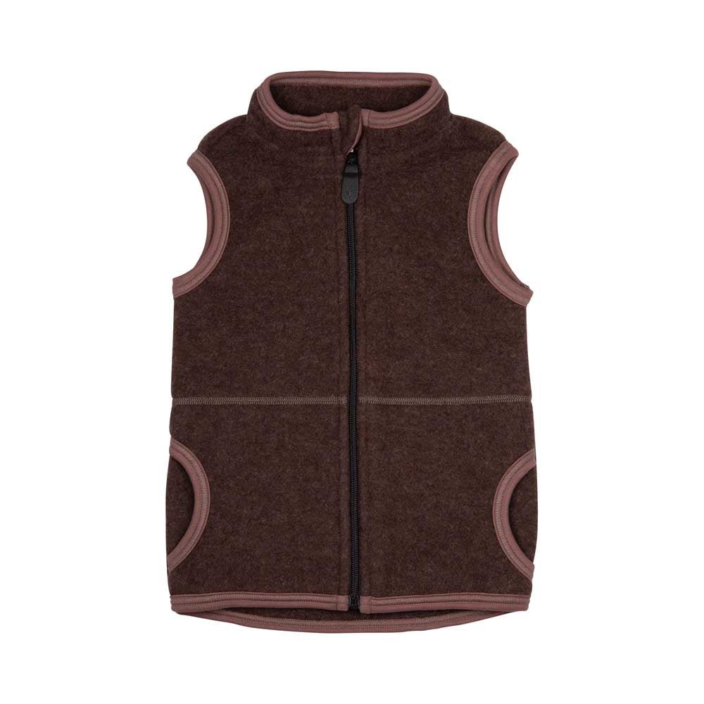 NEW! Pure Pure - Organic Wool Fleece Vest - Nature's Wild Child