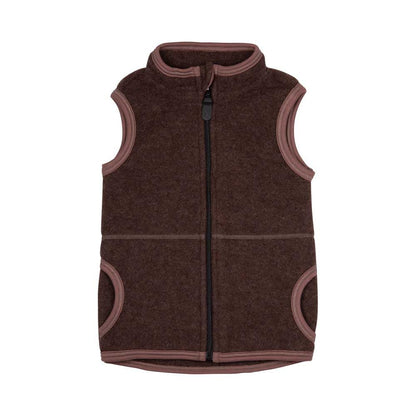 NEW! Pure Pure - Organic Wool Fleece Vest - Nature's Wild Child