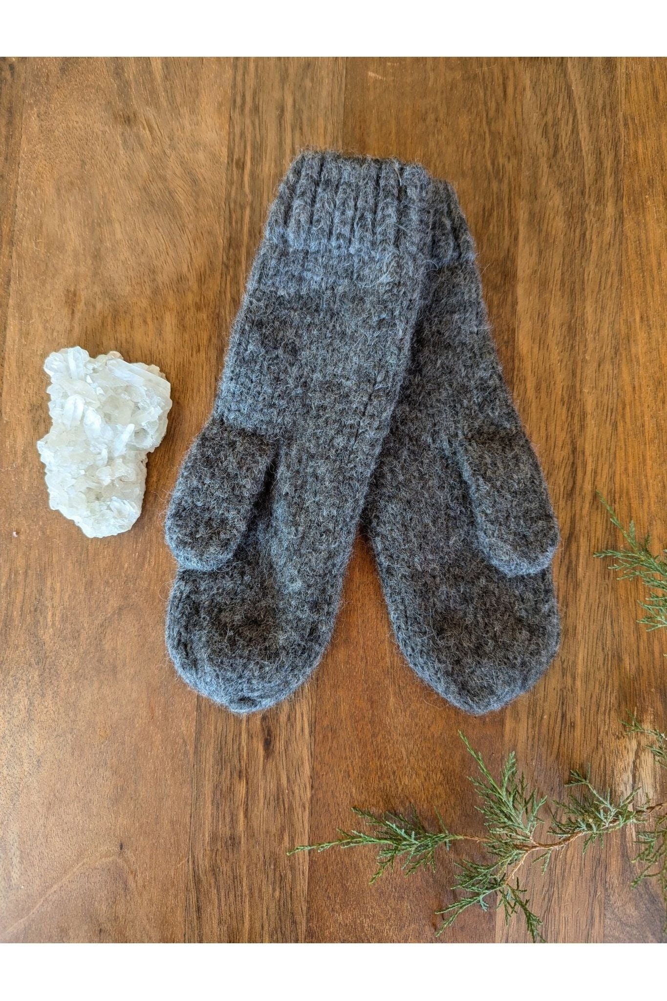 NEW! Pure Pure - Super Soft Alpaca Merino Organic Cotton Mittens - Adults - Nature's Wild Child