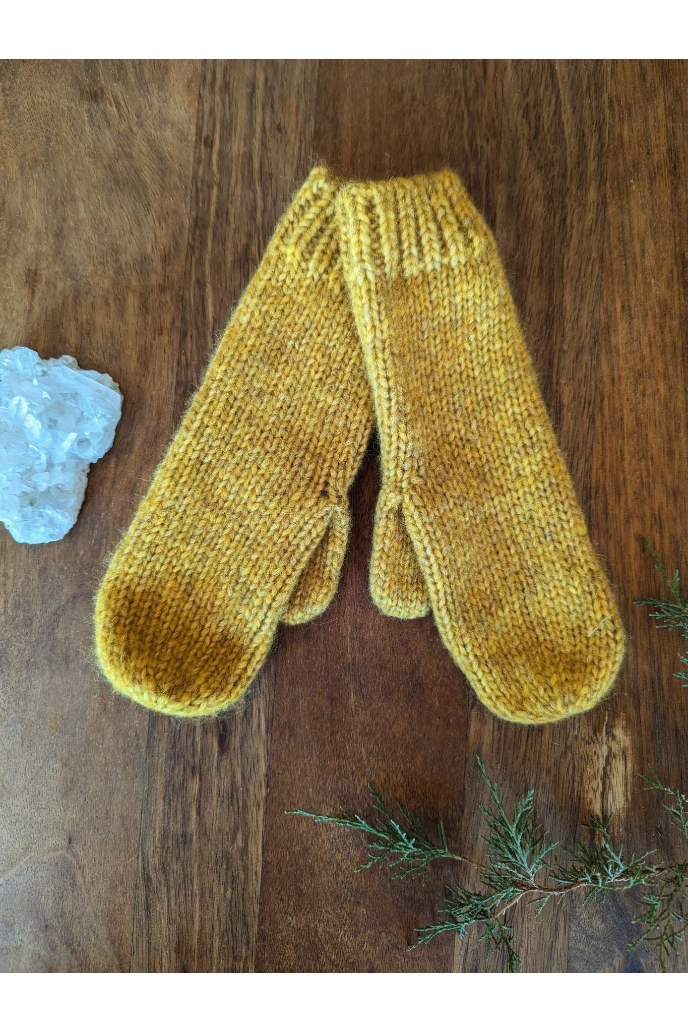 NEW! Pure Pure - Super Soft Alpaca Merino Organic Cotton Mittens - Adults - Nature's Wild Child