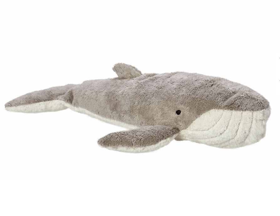 NEW! Senger - GOTS Organic Cotton Stuffed Animal - Large Whale - Nature's Wild Child