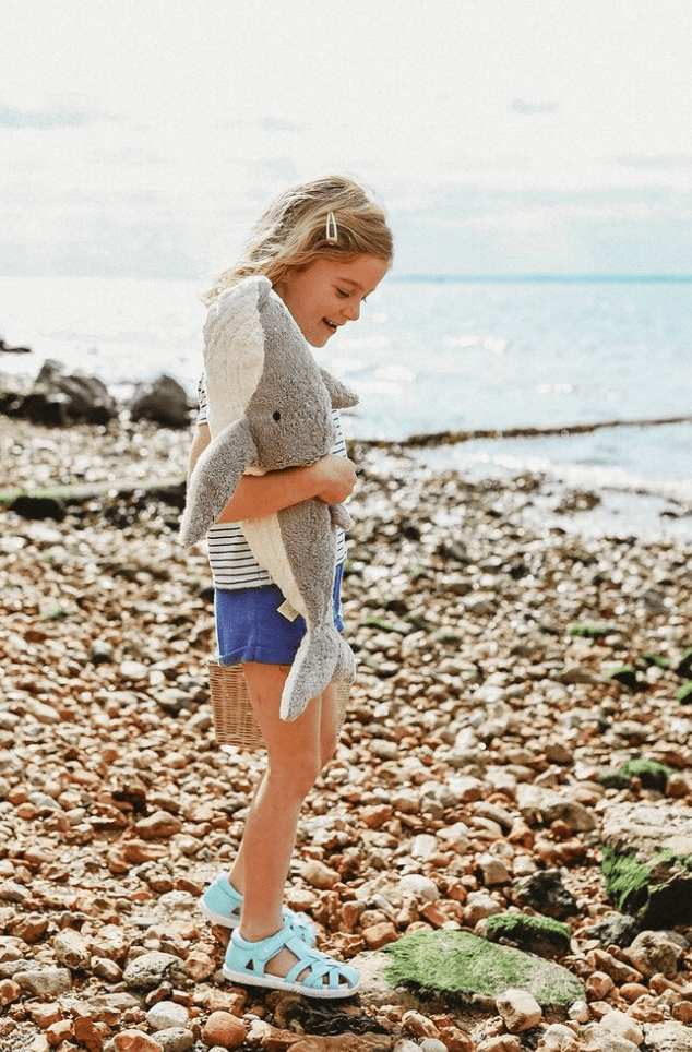 NEW! Senger - GOTS Organic Cotton Stuffed Animal - Large Whale - Nature's Wild Child