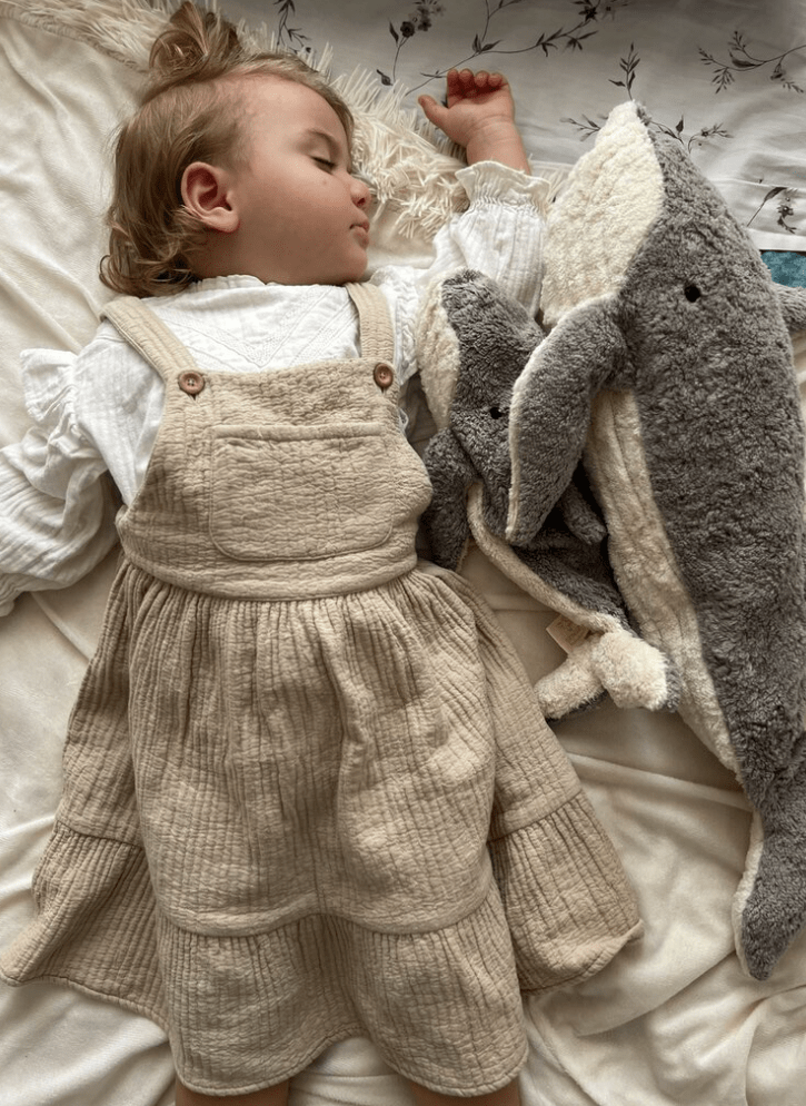 NEW! Senger - GOTS Organic Cotton Stuffed Animal - Large Whale - Nature's Wild Child