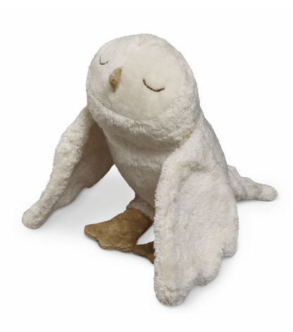 New! Senger - Organic Snowy Owl - Stuffed Animal - Nature's Wild Child