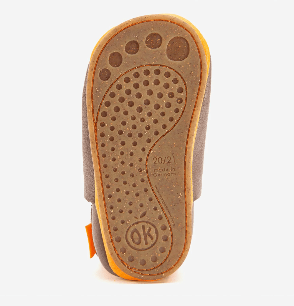Orangenkinder - Vegetable Tanned - Baby & Kids Barefoot Sandals - Nature's Wild Child