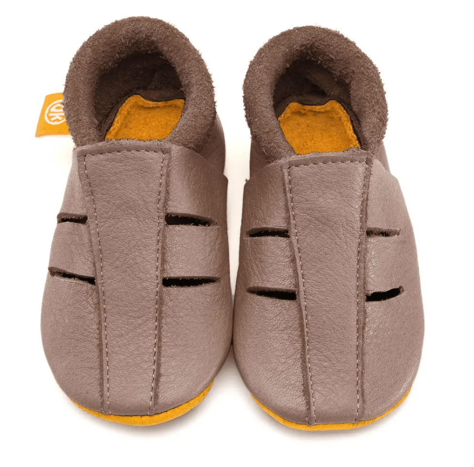 Orangenkinder - Vegetable Tanned - Baby & Kids Barefoot Sandals - Nature's Wild Child