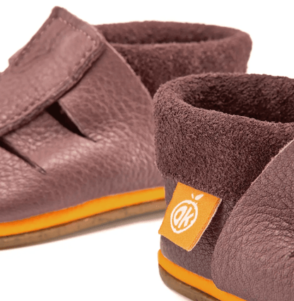 Orangenkinder - Vegetable Tanned - Baby & Kids Barefoot Sandals - Nature's Wild Child