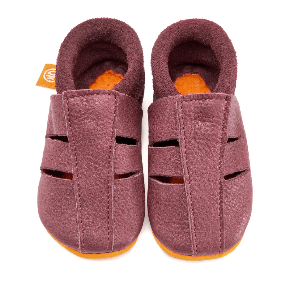 Orangenkinder - Vegetable Tanned - Baby & Kids Barefoot Sandals - Nature's Wild Child